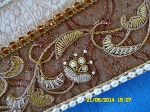 Плащаница Успение Пресвятой Богородицы Орнаментальное и лицевое шитье